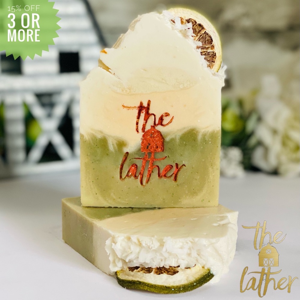 Lime & Coconut Goat Milk & Cream Essential Lather